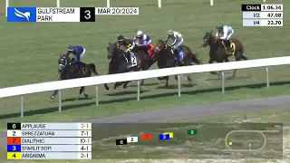 Gulfstream Park Carrera 3 - 20 de Marzo 2024