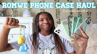 ROMWE IPhone 12 Pro Max Phone Case Haul 2021