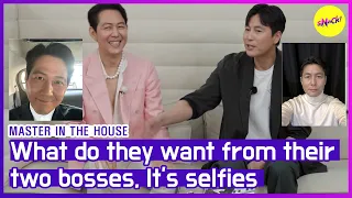 [HOT CLIPS] [MASTER IN THE HOUSE] What do they want from their two bosses, It's selfies (ENGSUB)