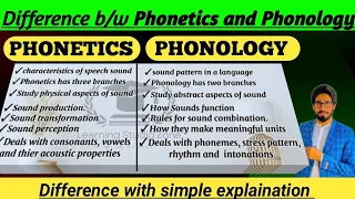 Phonetics vs. Phonology: Understanding the Key Differences"