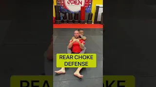 Rear choke defense #bjj