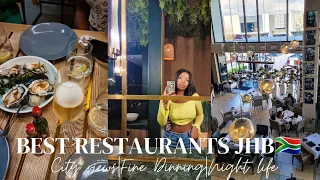 Top 10 Must-Try Restaurants in Johannesburg South Africa | Exploring the Best Restaurants in JHB