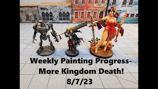 Weekly Painting Progress- School starts, painting continues! 8/7/23