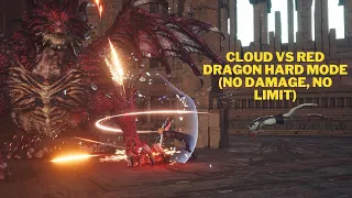 FF7 Rebirth Cloud Vs Red Dragon Hard Mode (No Damage, No Limit)