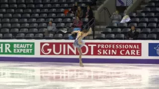 2013 Canada WFC YUNA KIM sp dress rehearsal