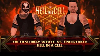 The Undertaker vs. The Fiend in Hell in a Cell | WR3D 2K20