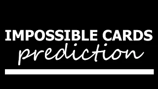 Easy Card Magic Trick to Learn | Impossible Cards Prediction