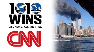 1010 WINS AM and CNN on Sept. 11