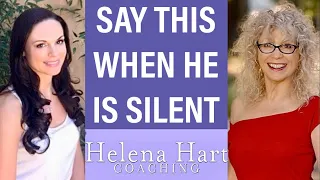 Say THIS When A Man Goes Silent, Shuts Down Or Pulls Away + What His Silence Means - With Rori Raye!