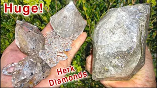 Herkimer Diamond Mining 💎 Paradise Falls in New York | Digging Crystals