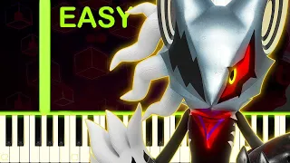 INFINITE THEME | SONIC FORCES - EASY Piano Tutorial