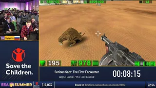 #ESASummer18 Speedruns - Serious Sam: The First Encounter [Any% (Tourist)] by Kykystas