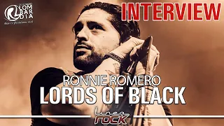 LORDS OF BLACK - RONNIE ROMERO interview @Linea Rock 2020 by Barbara Caserta