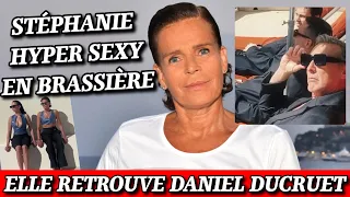 Stéphanie de Monaco sublime en brassière pour ses retrouvailles avec son ex Daniel Ducruet