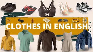 Clothes pictures with names | clothes in English