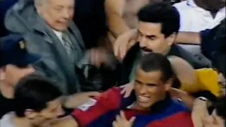 When Rivaldo caused a pitch invasion