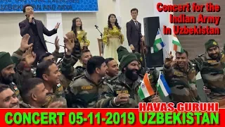 Concert for the Indian Army in Uzbekistan/HAVAS guruhi/05.11.2019