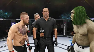 Conor McGregor vs. Scary Monster - EA Sports UFC 2 - Crazy UFC 👊🤪