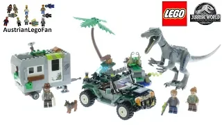 Lego Jurassic World 75935 Baryonyx Face-Off: The Treasure Hunt Speed Build