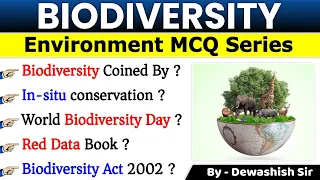 Biodiversity | Environment MCQ | Expected Environment Questions | Environment GK | Dewashish Sir