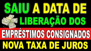 MINISTRO ACABA DE ANUNCIAR !!!! Nova Liberação dos CONSIGNADOS ✅ Veja a DATA NESTE VÍDEO.