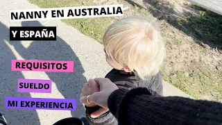 REQUISITOS para trabajar de NIÑERA en Australia y España (Mi experiencia)
