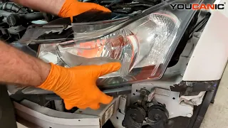 2008-2016 Chevrolet Cruze - Headlight Assembly Replacement