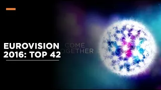 Eurovision Throwback!: ESC 2016 🇸🇪  | My Top 42
