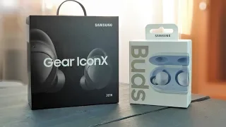 Samsung Gear IconX 2018 VS Galaxy Buds - а нужен ли апгрейд?