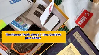 C idea Cm7800 Plus Honest Review - The Truth about This Tablet no one Will tell you ✅