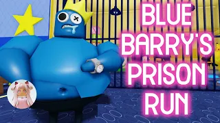 [🎉UPDATE!] BLUE BARRY'S PRISON RUN! (Obby) - Roblox Obby Gameplay Walkthrough No Death[4K]