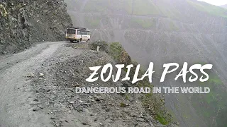 zojila pass ladakh, one of the world's most dangerous mountain road, part 12