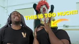 Ronald McDonald VS Batman (18+) REACTION @RackaRacka