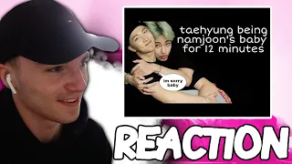 Dancer Reacts To taehyung being namjoon's baby for 12 minutes