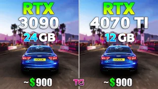 RTX 3090 vs RTX 4070 Ti - Test in 10 Games