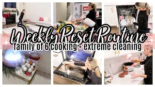 *NEW* WEEKLY RESET ROUTINE EXTREME CLEAN AND YUMMY RECIPES : TIFFANI BEASTON HOMEMAKING 2022
