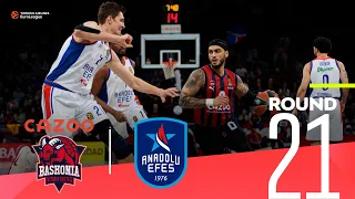 Costello late heroics lift Baskonia over Efes! | Round 21, Highlights | Turkish Airlines EuroLeague