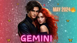 GEMINI ❤️ “THIS MAY HAPPEN OUT OF NOWHERE WITH YOUR PERSON, SO PREPARE” 💗🤯MAY 2024 LOVE TAROT🔥🔥