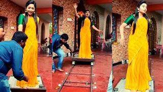 Making Video of Chithi2 Serial | Behind the Scene Chithi2 Serial Shooting Spot Venba Fun Video