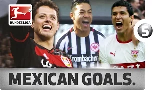 Top 5 Goals - Mexican Players - Chicharito, Fabian and More…