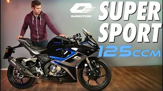 QJ Moto SRK 125 RR 125CCM 2024 ERSTFAHRT (Vorserie TEST)