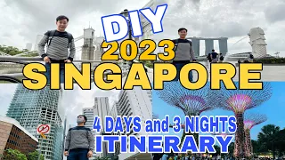 SINGAPORE TRIP 2023 | 4 DAYS & 3 NIGHTS  ITINERARY - DAY 1