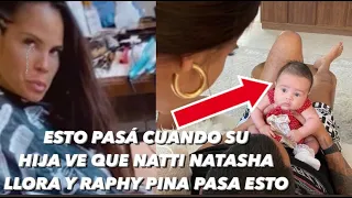 Así Reacciona La Hija Vida Isabelle Cuando Mira Que Natti Natasha llora y Pasa Esto 😱