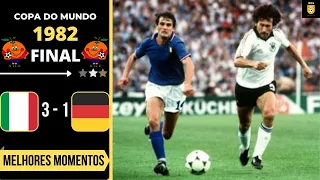 Final da Copa do Mundo 1982 - ITÁLIA 3 X 1 ALEMANHA