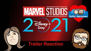 marvel Disney plus day trailer reaction