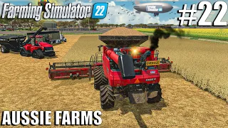 START of CHAPTER 2! - HARVESTING NEW CROPS | Aussie Farms 22 | Farming Simulator 22