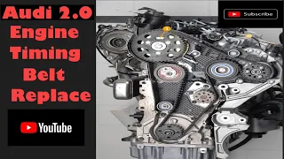 How to replace Audi 2.0 tdi timing belt