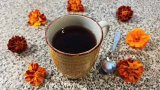 Marigold tea has medicinal properties. How to dry marigolds for tea