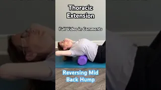 Reverse Mid Back Hump | Dr Frank Altenrath Chiropractor in Cresskill NJ  #shorts #backpain #backhump