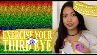 THIRD EYE EXERCISE | MAGIC EYE  | STEREOGRAM | THE BAYWITCH